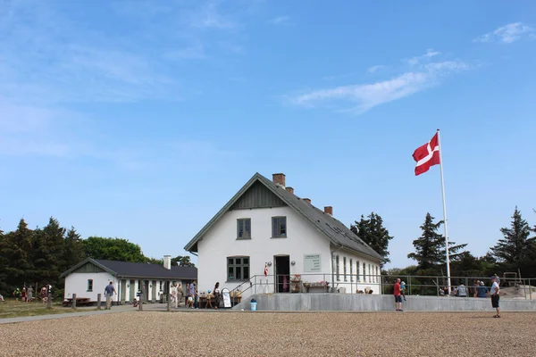 Ringkobing Danemark Juillet 2019 Vue Boutique Musée Lyngvig Fyr Dans — Photo