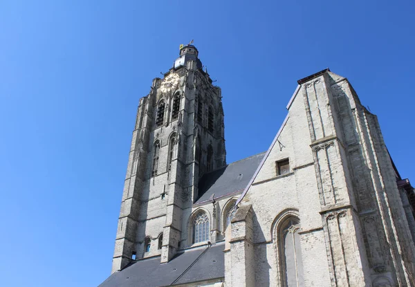 Exterior Sint Walburgakerk Iglesia Saint Walbergs Oudenaarde Flandes Oriental Bélgica —  Fotos de Stock