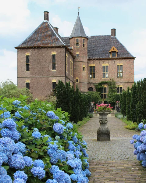 Vorden Netherlands Temmuz 2016 Vorden Gelderland Deki Yüzyıl Şatosunun Dış — Stok fotoğraf