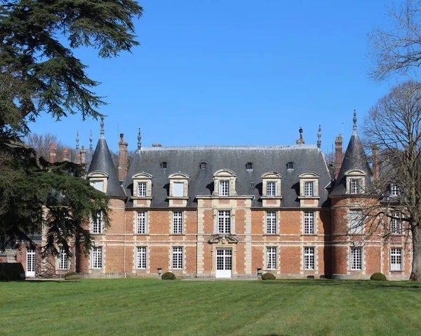Dieppe France Ance April 2016 Exterior View Chateau Miromesnil Century — 图库照片