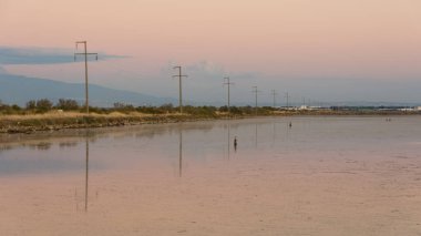 arkaplan için çeşitli gün batımı fotoğrafları