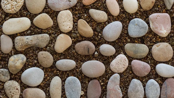 Fotos Decoración Piedras Mar Para Fondo — Foto de Stock