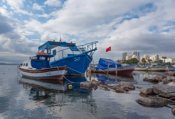 Fiskeskydd Hav Fiskebåtar Landskapsbilder — Stockfoto