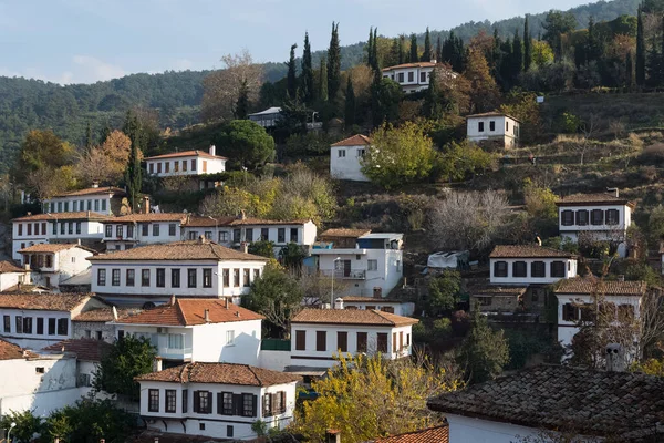 Izmir Turquia Novembro 2017 Sirince Village Casas Históricas Para Fins — Fotografia de Stock