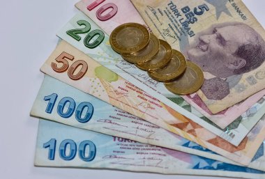 Türk lirası, nakit para fotoğrafları. haber fotoğrafları.