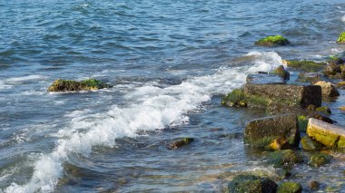 arkaplan için deniz ve dalga fotoğrafları