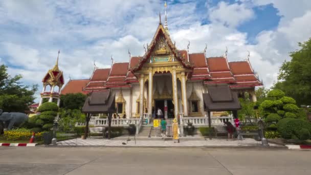Wat Chalong in Timelapse Video — Stock video