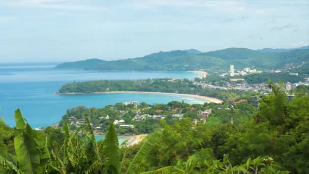 Thailand phuket island view Zeitraffer — Stockvideo