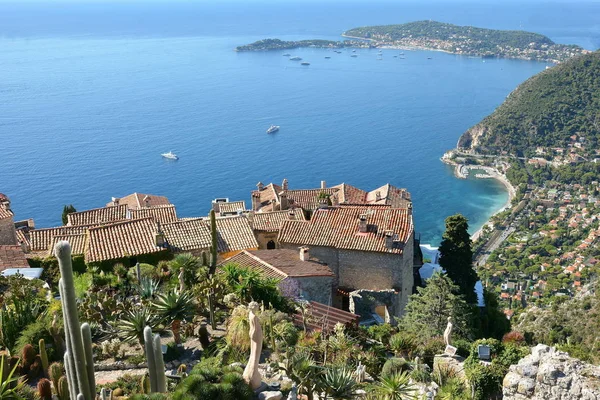 França Riviera Francesa Eze Aldeia Renovado Local Turístico Ans Mundo — Fotografia de Stock