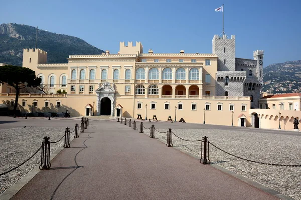 Principlity Monaco Small State Which Protect Its Independence Princily Palace — Stock Photo, Image