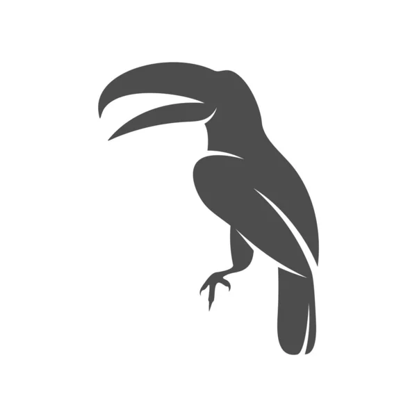 Дизайн логотипу Папуга Векторні ілюстрації, шаблон логотипу Папуга — стоковий вектор
