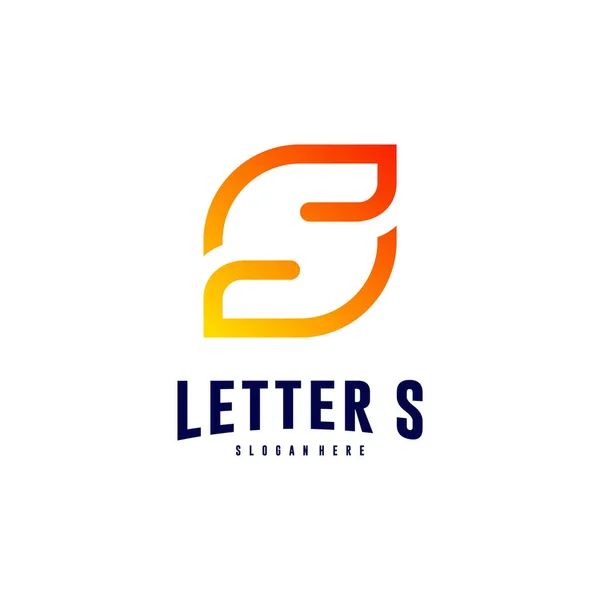 Letra S logo Icon conceitos de design. Inicial S Logo Template Vector. Símbolo do ícone —  Vetores de Stock