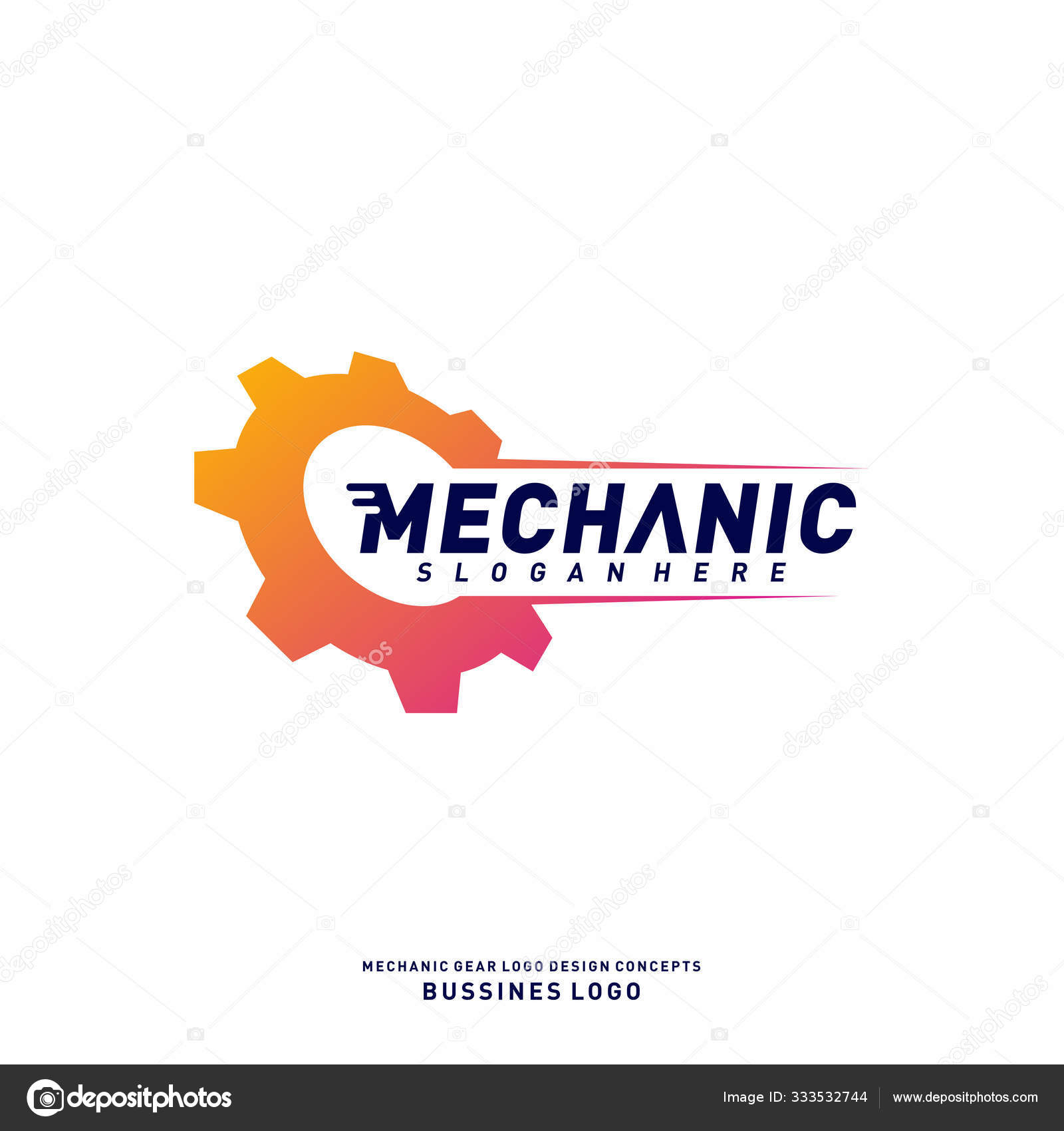 Mechanical Gear Logos