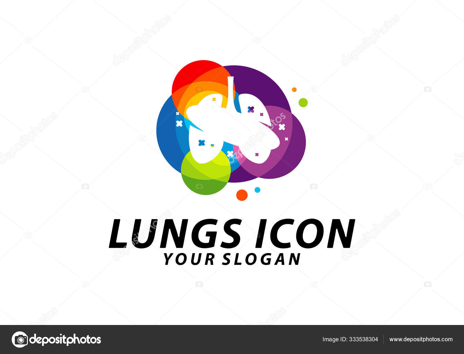 Vetor Do Logotipo Do Cuidado Do Pulmao Modelo Do Logotipo Da Saude Pulmonar Simbolo Do Icone Vetores De Stock C Ssports 333538304