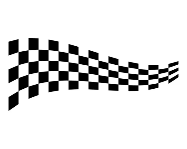 Race flag Concepts Icon (em inglês). Bandeira de velocidade Design simples Ilustração Vector. Símbolo do ícone —  Vetores de Stock
