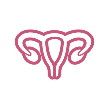 Organlar logo konsept vektör şablonu. İç Organlar İlgili Vektör Hattı Simgeleri. İnsan anatomisi gibi ikonlar içeriyor. Düzenlenebilir Vuruş.