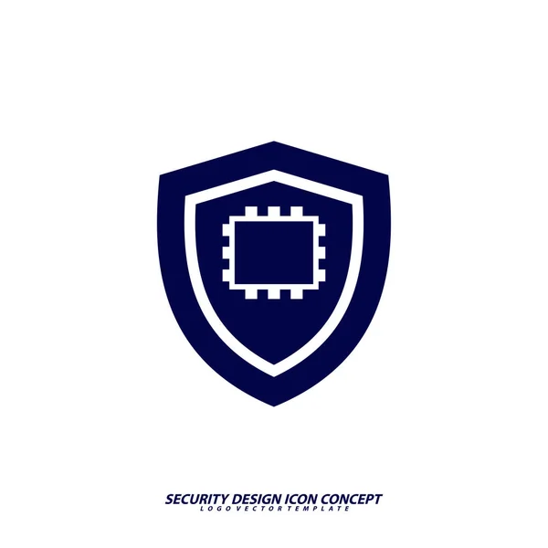 Güvenlik simgesi logo tasarım vektörü. Koruma ve Güvenlik Vektör Hattı Simgeleri ayarlandı. İş Veri Koruma Teknolojisi, Siber Güvenlik, Bilgisayar Ağı Koruma. Düzenlenebilir Vuruş. Web Simgesi — Stok Vektör