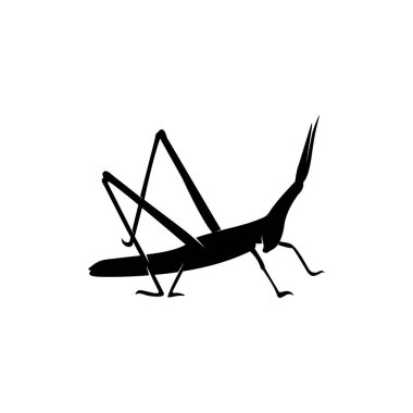 Çekirge Logosu Tasarım Vektörü İllüstrasyonu. Çekirge Tasarım Şablonu