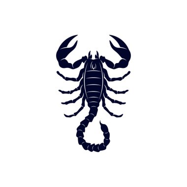 Scorpion Logo Vektörü, dövmenin vektör görüntüsü, sembol veya logo, İllüstrasyon Şablonu