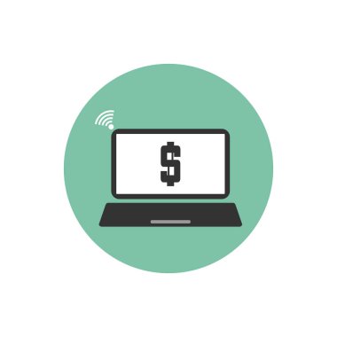 Para Logosu Tasarım Vektörü. İllüstrasyon Şablonu. Simge Sembolü