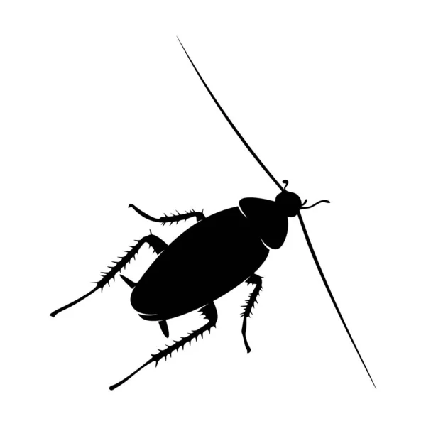 Κατσαρίδα Λογότυπο Σχεδιασμός Διάνυσμα Εικονογράφηση. Πρότυπο σχεδίασης κατσαρίδων — Διανυσματικό Αρχείο