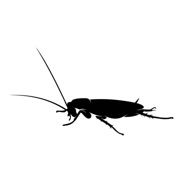 Diseño del logotipo de cucaracha Vector Illustration. Plantilla de diseño de cucaracha — Vector de stock