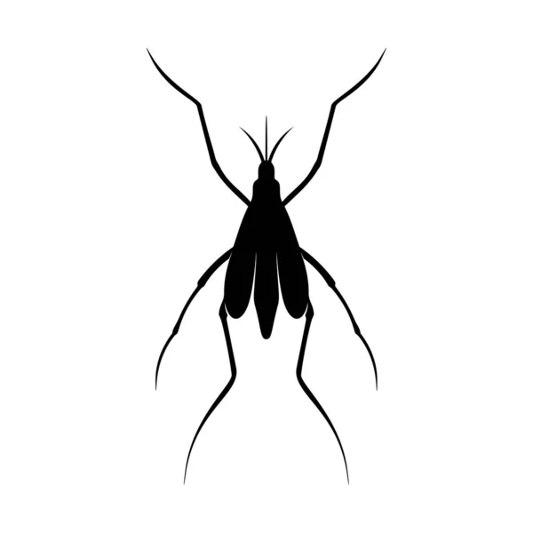 Moskito Logo Design Vektor Illustration. Designvorlage für Moskitos — Stockvektor