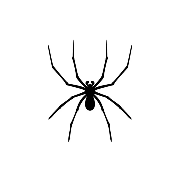 Spinnen Vektor-Design-Logo. Spinnen Illustration mit verschiedenen Formen und Bewegungen — Stockvektor