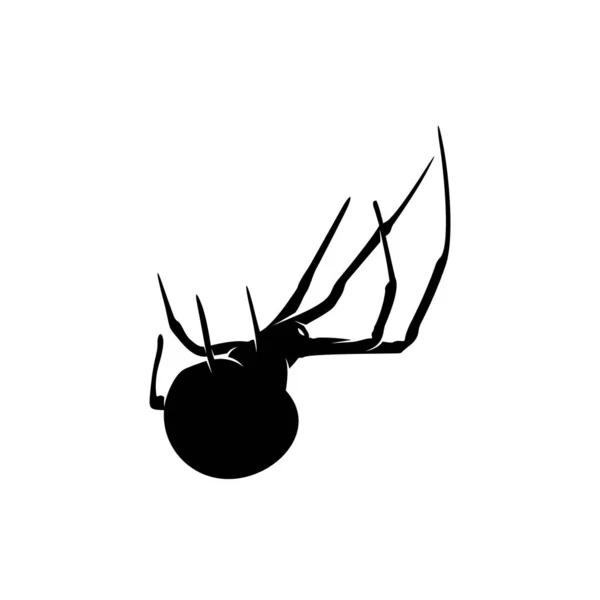 Spiders Vector Ontwerp Logo. Spinnen Illustratie met verschillende vormen en verschillende bewegingen — Stockvector