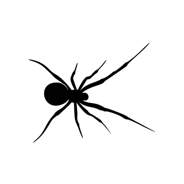 Logo de conception vectorielle d'araignées. Illustration d'araignées avec différentes formes et différents mouvements — Image vectorielle