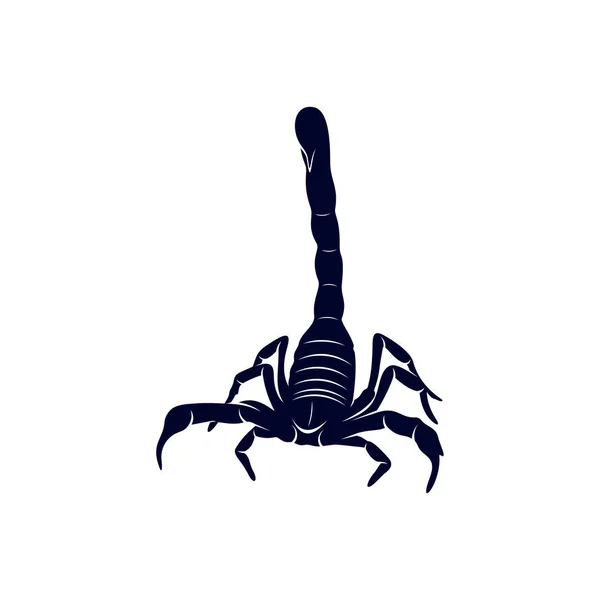 Scorpion Logo Vector, vektorový obrázek pro tetování, symbol nebo logo, Ilustrační šablona — Stockový vektor