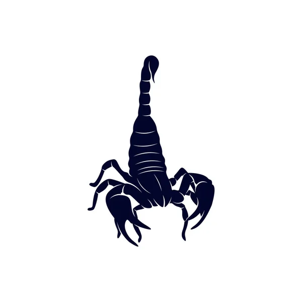 Scorpion Logo Vector, imagem vetorial para a tatuagem, símbolo ou logotipo, Modelo de ilustração — Vetor de Stock