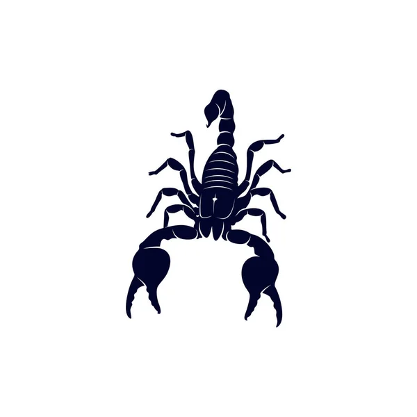 Scorpion Logo Vector, imagem vetorial para a tatuagem, símbolo ou logotipo, Modelo de ilustração — Vetor de Stock