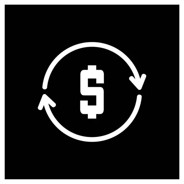 Вектор концепції дизайну грошових логотипів. Шаблон ілюстрації. Символ піктограми — стоковий вектор