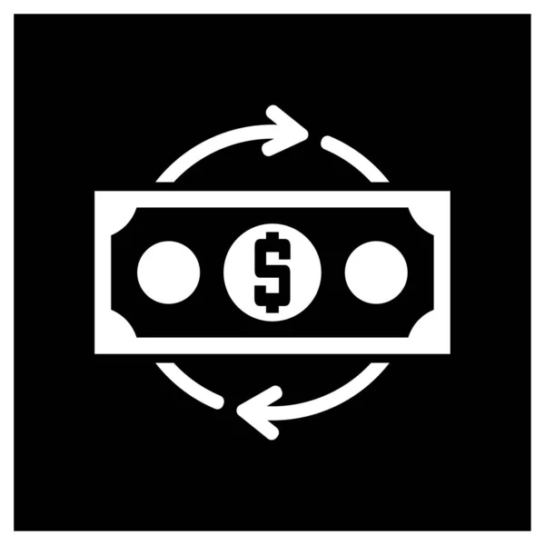 Вектор концепції дизайну грошових логотипів. Шаблон ілюстрації. Символ піктограми — стоковий вектор