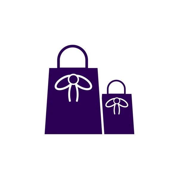 Geschenk-Logo-Symbol-Vorlage Design-Vektor, Emblem, Geschenk-Shop-Design-Konzept, kreatives Symbol, Symbol — Stockvektor