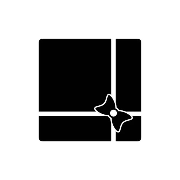 Подарунковий логотип символ шаблон дизайну Вектор, емблема, концепція дизайну магазину подарунків, творчий символ, піктограма — стоковий вектор