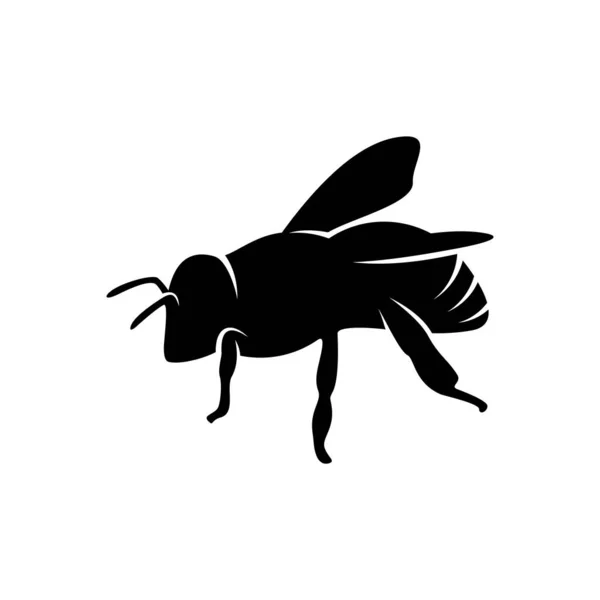 Návrhový vektor loga včel. Symbol ikony. Ilustrace šablony — Stockový vektor