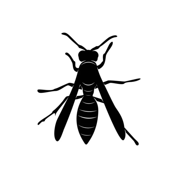 Biene Logo Design Vektor. Symbolsymbol. Vorlagenillustration — Stockvektor