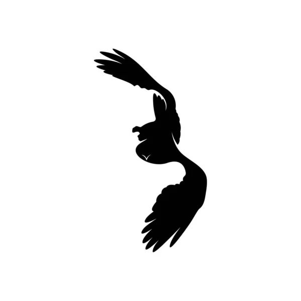 Eagle logo design vector. Eagle logo template illustration — 스톡 벡터