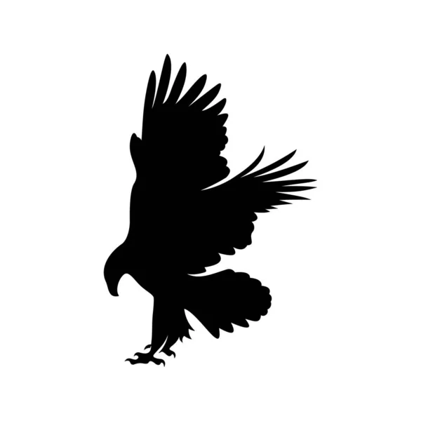 Σχεδιασμός λογότυπου Eagle. Εικονογράφηση προτύπου λογοτύπου Eagle — Διανυσματικό Αρχείο