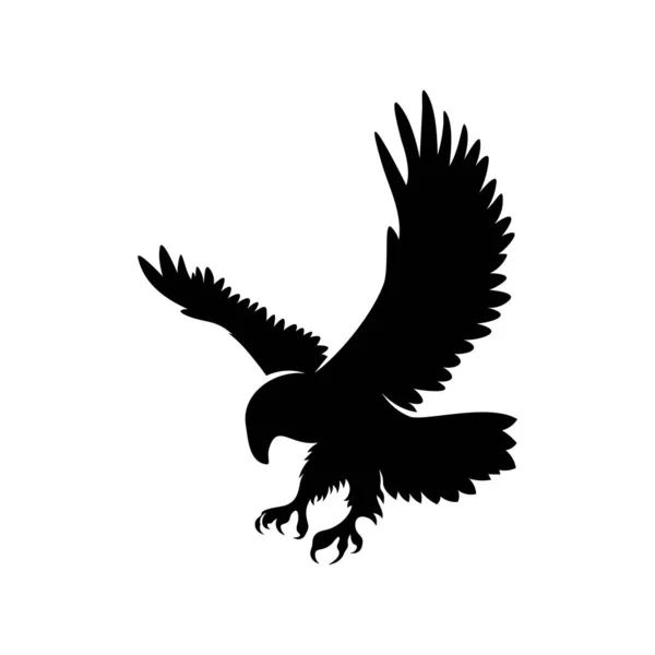 Vetor de design de logotipo águia. Eagle logotipo modelo ilustração — Vetor de Stock