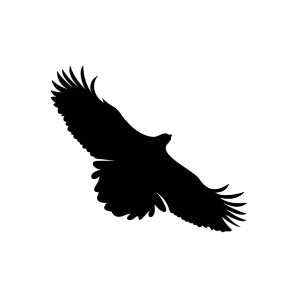 Adelaar logo ontwerp vector. Eagle logo template illustratie — Stockvector