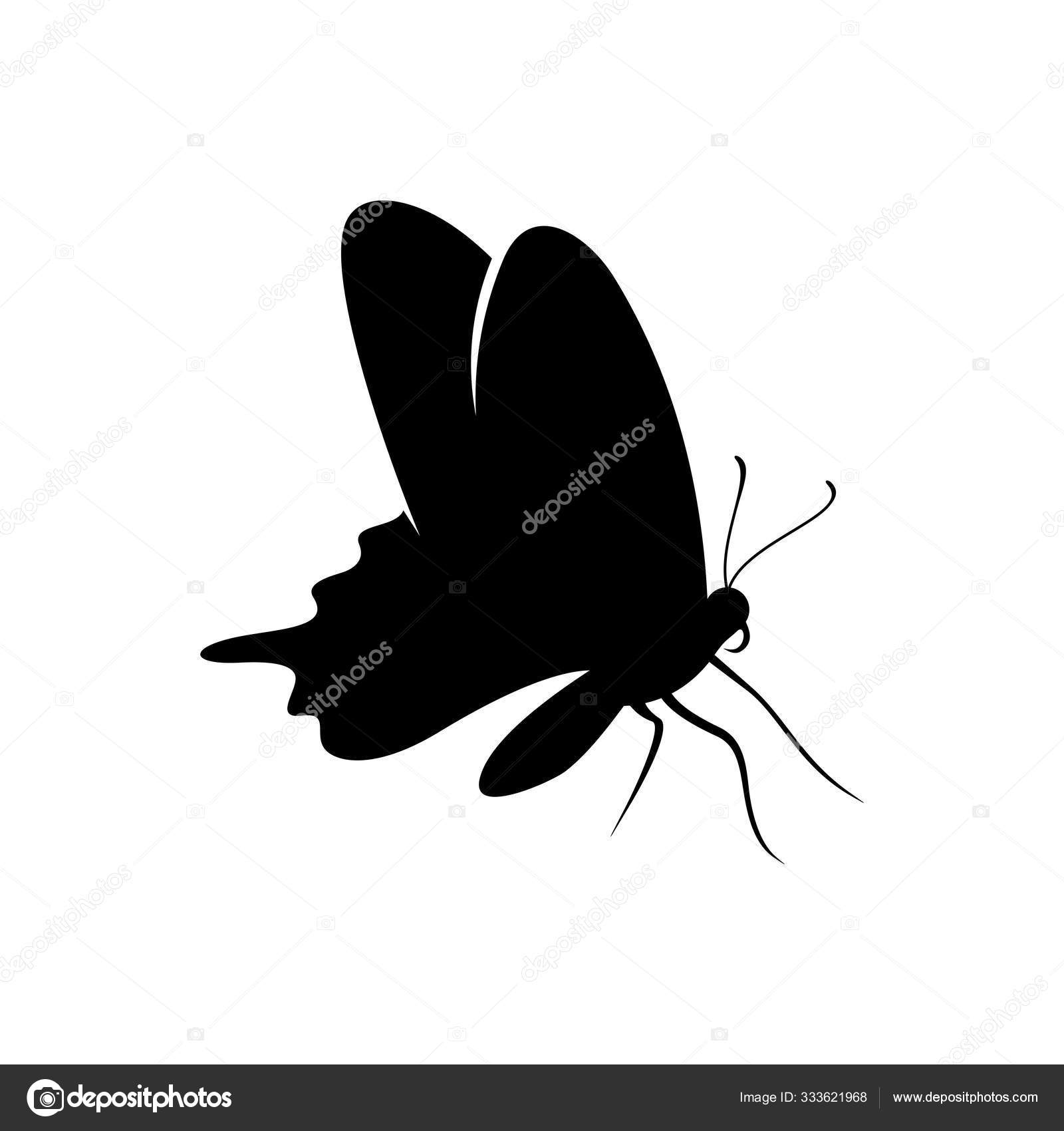 Butterfly Logo Vector Template For Cosmetic, Beauty, Spa. Black And White  Hand Drawn Butterfly Illustration. Vintage Style Royalty Free SVG,  Cliparts, Vectors, and Stock Illustration. Image 150916158.