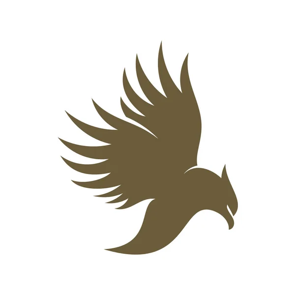 Вектор дизайну логотипу Eagle. Ілюстрація шаблону логотипу Eagle — стоковий вектор