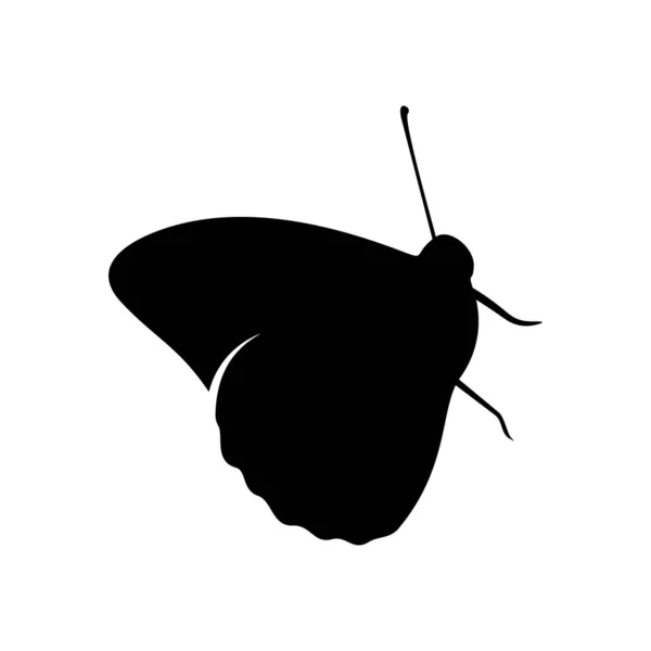 Pillangó logó design vektor. Pillangó logó sablon illusztráció — Stock Vector