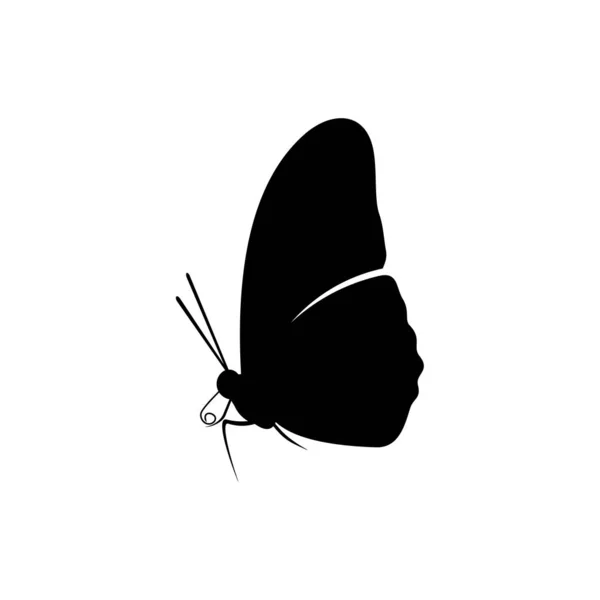 Butterfly logo design vector. Butterfly logo template illustration — 图库矢量图片