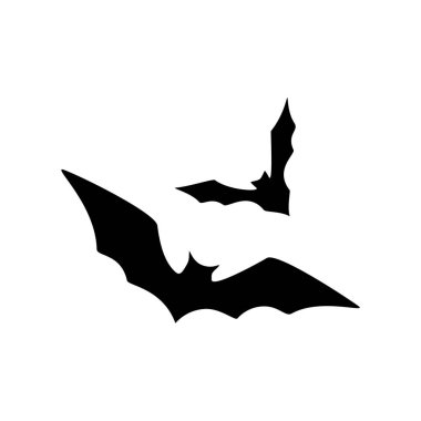 Cadılar Bayramı Tasarım Simgesi Vektörü izole edildi. Şablon İllüstrasyonu