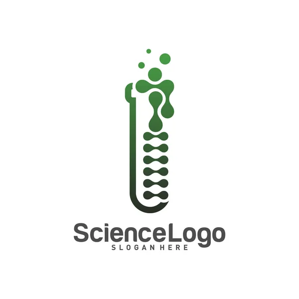 Vector del concepto del diseño del logotipo del laboratorio. Plantilla de logotipo de laboratorio creativo. Símbolo de icono — Archivo Imágenes Vectoriales