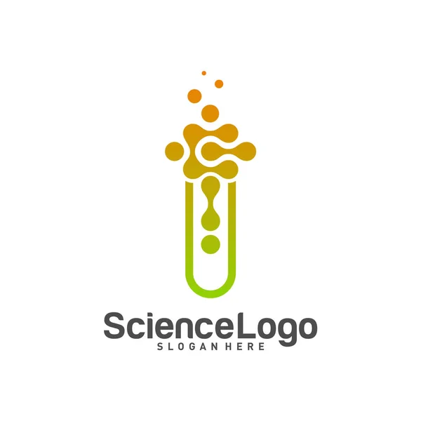 Vector del concepto del diseño del logotipo del laboratorio. Plantilla de logotipo de laboratorio creativo. Símbolo de icono — Archivo Imágenes Vectoriales